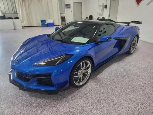 Blue 2025 Chevrolet Corvette Z06