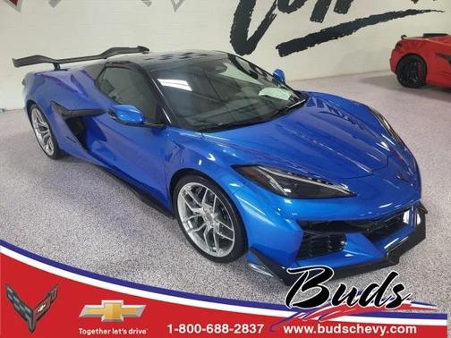 Blue 2025 Chevrolet Corvette Z06