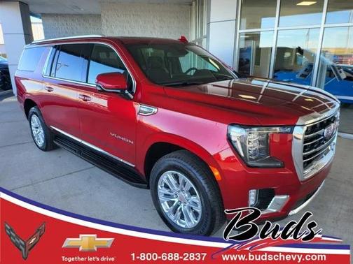 Volcanic Red Tintcoat 2024 GMC Yukon XL SLT