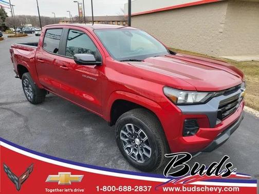 Radiant Red Tintcoat 2023 Chevrolet Colorado LT