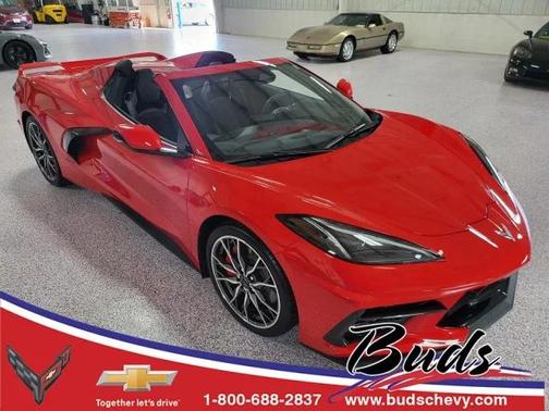 Red 2024 Chevrolet Corvette Stingray w/3LT