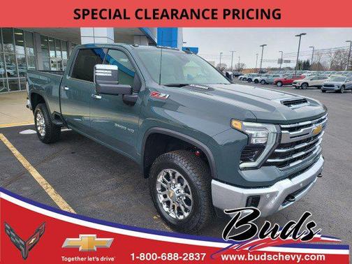 Cypress Gray 2026 Chevrolet Silverado 3500 LTZ