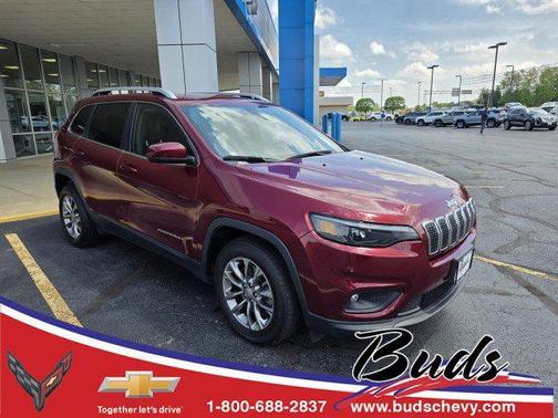 Red 2020 Jeep Cherokee Latitude Plus