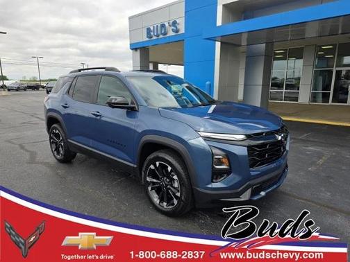 Blue 2025 Chevrolet Equinox AWD RS
