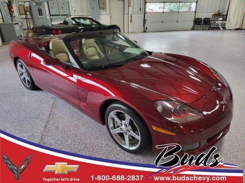 Maroon 2006 Chevrolet Corvette Base