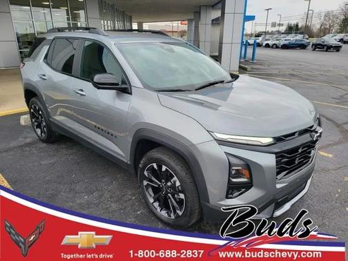 Sterling Gray Metallic 2025 Chevrolet Equinox AWD RS