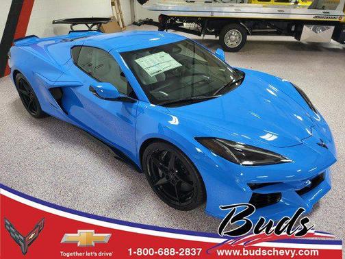 Rapid Blue 2025 Chevrolet Corvette E-Ray RWD Coupe 2LZ