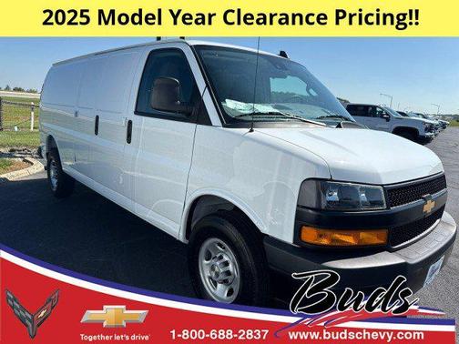 Summit White 2025 Chevrolet Express 2500 LT