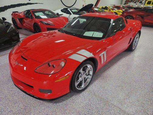 Red 2010 Chevrolet Corvette Grand Sport