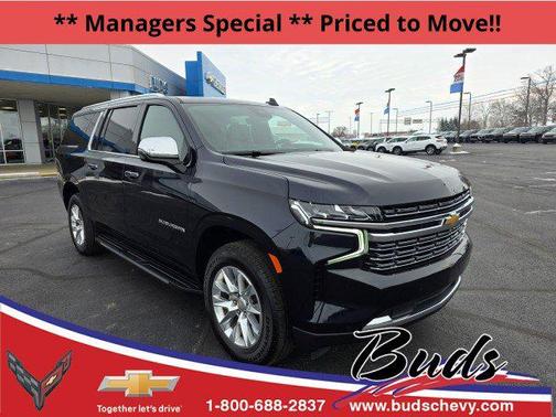 Midnight Blue Metallic 2024 Chevrolet Suburban Premier