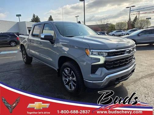 Gray 2024 Chevrolet Silverado 1500 LT