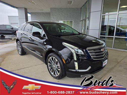 Stellar Black Metallic 2017 Cadillac XT5 Premium Luxury