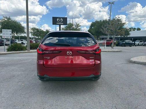 Soul Red Crystal Metallic 2024 Mazda CX-90 Preferred Plus