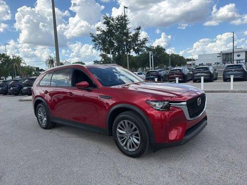 Soul Red Crystal Metallic 2024 Mazda CX-90 Preferred Plus