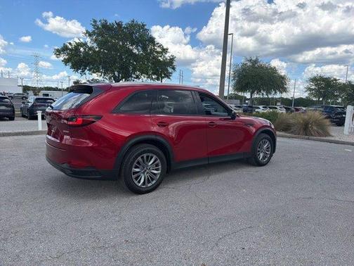 Soul Red Crystal Metallic 2024 Mazda CX-90 Preferred Plus