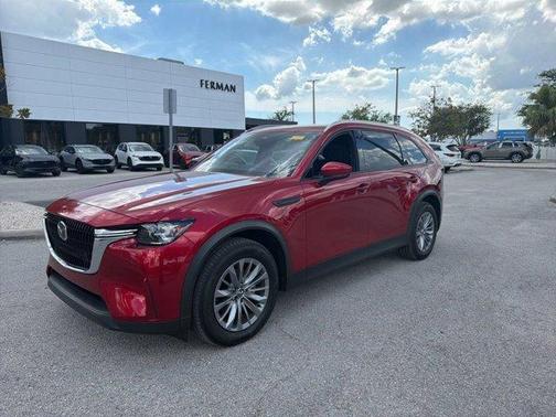 Soul Red Crystal Metallic 2024 Mazda CX-90 Preferred Plus