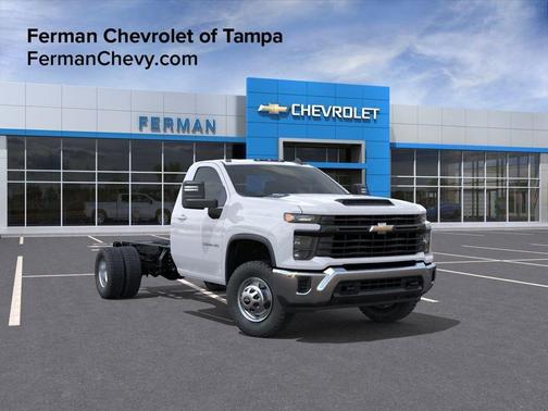 White 2026 Chevrolet Silverado 3500 WT