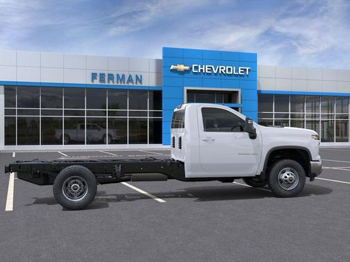 White 2026 Chevrolet Silverado 3500 WT