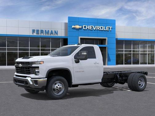 White 2026 Chevrolet Silverado 3500 WT