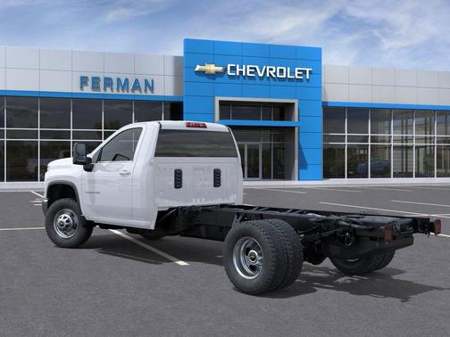 White 2026 Chevrolet Silverado 3500 WT