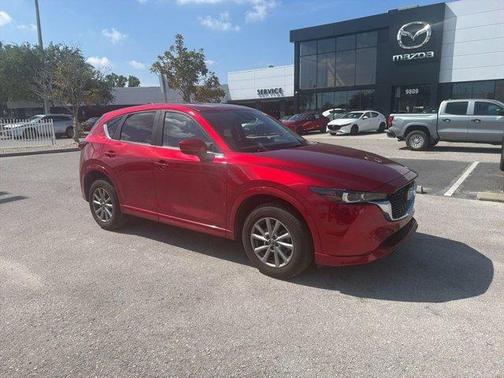 Soul Red Crystal Metallic 2024 Mazda CX-5 Preferred