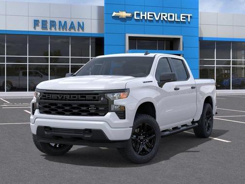 White 2026 Chevrolet Silverado 1500 Custom