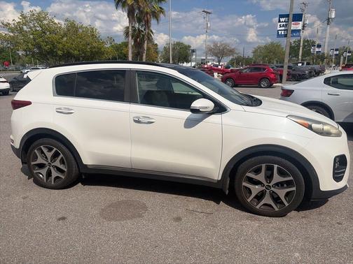 Snow White Pearl 2018 Kia Sportage SX Turbo