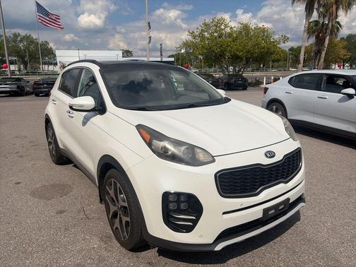 Snow White Pearl 2018 Kia Sportage SX Turbo