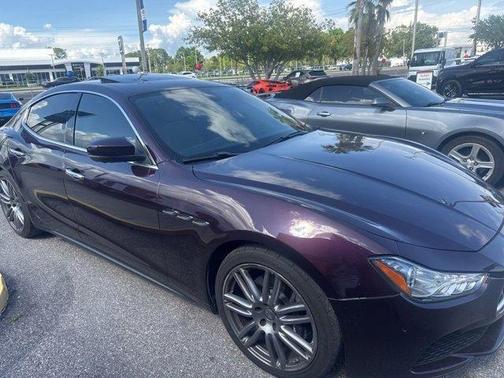 Burgundy 2017 Maserati Ghibli Base