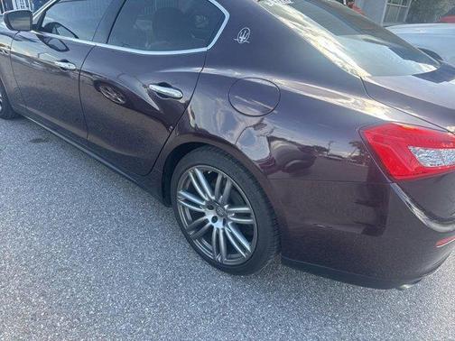 Burgundy 2017 Maserati Ghibli Base