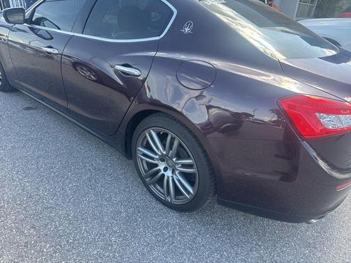 Burgundy 2017 Maserati Ghibli Base