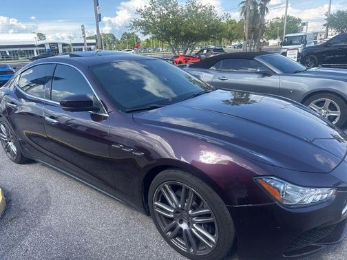 Burgundy 2017 Maserati Ghibli Base