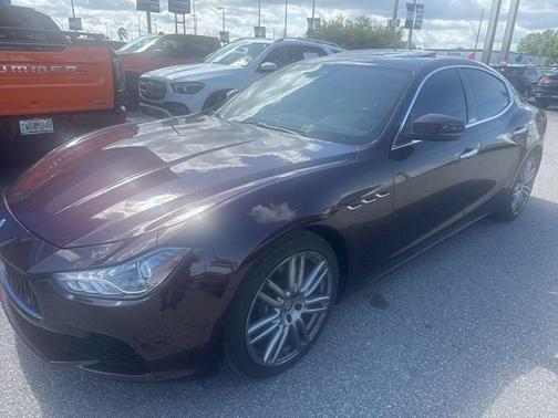 Burgundy 2017 Maserati Ghibli Base