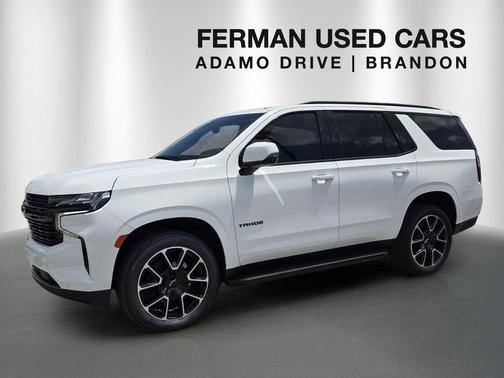 Summit White 2023 Chevrolet Tahoe RST