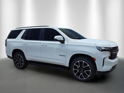 Summit White 2023 Chevrolet Tahoe RST
