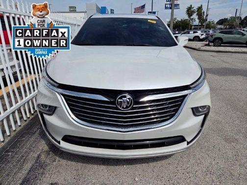 White Frost Tri-Coat 2023 Buick Enclave Essence