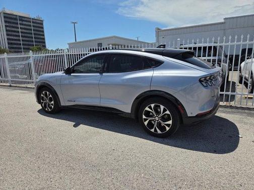Silver 2022 Ford Mustang Mach-E Premium