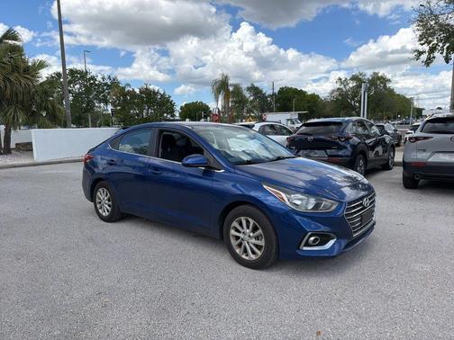 Admiral Blue 2021 Hyundai Accent SEL