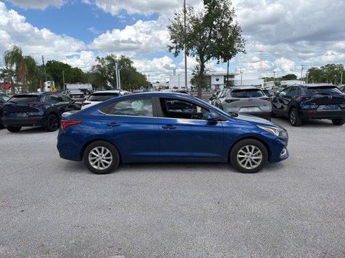 Admiral Blue 2021 Hyundai Accent SEL