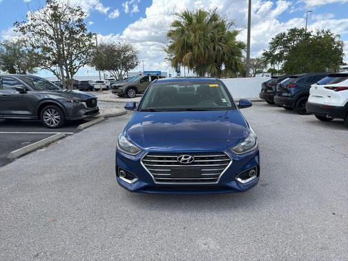 Admiral Blue 2021 Hyundai Accent SEL