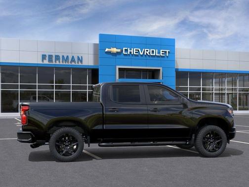 Black 2026 Chevrolet Silverado 1500 Custom