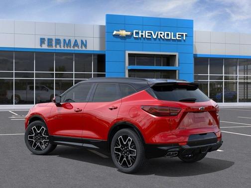 Red 2026 Chevrolet Blazer RS
