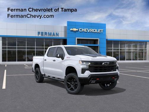 White 2026 Chevrolet Silverado 1500 LT Trail Boss