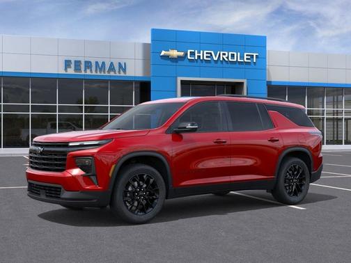 Red 2026 Chevrolet Traverse LT