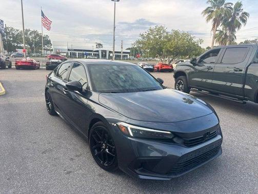 Sonic Gray Pearl 2023 Honda Civic Sport
