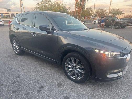 Machine Gray Metallic 2021 Mazda CX-5 Grand Touring