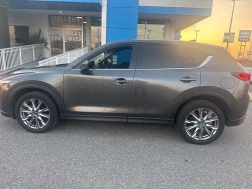 Machine Gray Metallic 2021 Mazda CX-5 Grand Touring