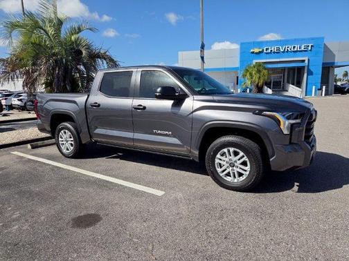 Gray 2025 Toyota Tundra SR5
