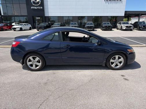 Blue 2008 Honda Civic EX