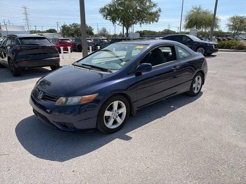 Blue 2008 Honda Civic EX